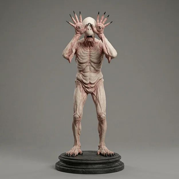 Mô hình 3D The Pale Man - Pan's Labyrinth - In ấn tượng - Image 1