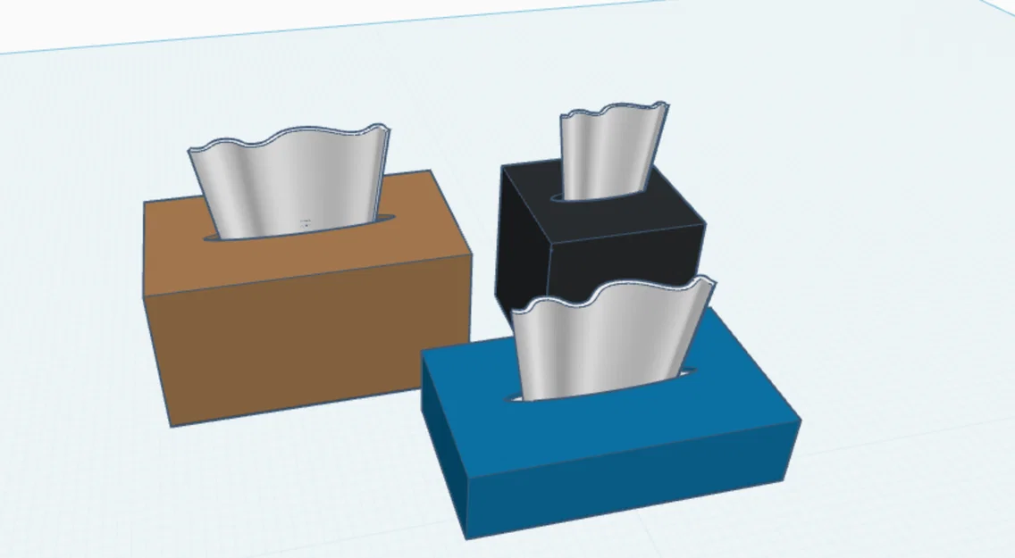 Vỏ bọc hộp khăn giấy (Kleenex Box Covers) trang trí nội thất in 3D - Image 1