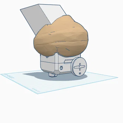 Mô hình 3D Nacli Otto - Chú Pokemon Muối độc đáo cho fan