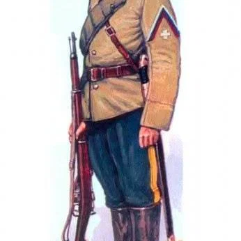 Mô hình Hạ sĩ Đội quân Balakhovich 1919 - In 3D tinh xảo