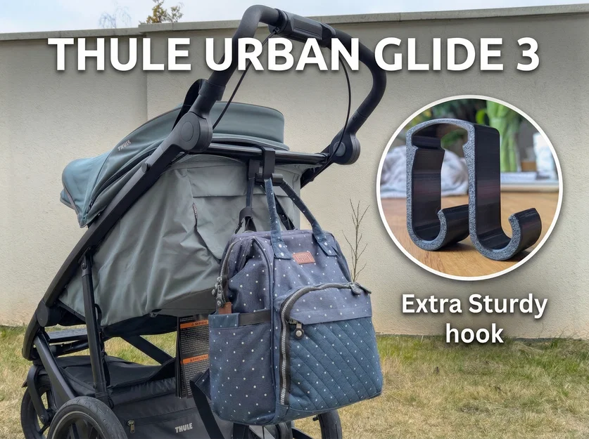 Móc Treo Đôi Cho Xe Đẩy Thule Urban Glide 3 - Image 1