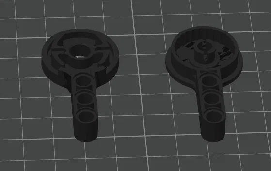 Khớp xoay Lego - Flex Joint 6M, Ø24, thiết kế tối ưu cho in FDM - Image 1