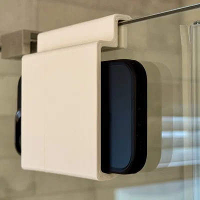 Giá đỡ iPhone gắn cửa kính phòng tắm