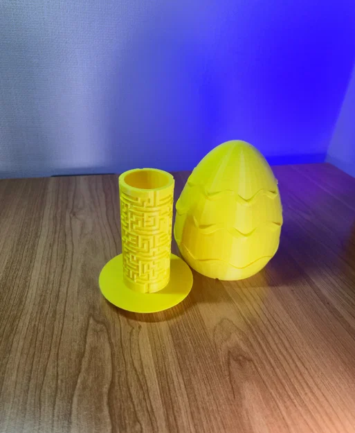 Hộp Quà Trứng Phục Sinh Mê Cung Hình Trụ - Image 3