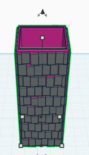 Ống cắm bút thiết kế tường gạch (Cool Brick Wall Pencil Holder) 3D - Image 1