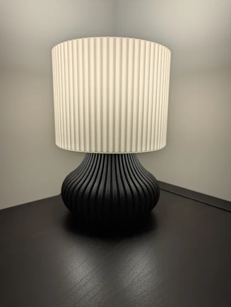 Chân đế đèn trang trí (Maker Lamp Stylized Base) in 3D độc đáo - Image 1