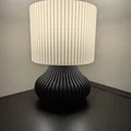 Chân đế đèn trang trí (Maker Lamp Stylized Base) in 3D độc đáo - Thumbnail 1