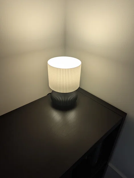 Chân đế đèn trang trí (Maker Lamp Stylized Base) in 3D độc đáo - Image 2