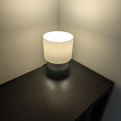 Chân đế đèn trang trí (Maker Lamp Stylized Base) in 3D độc đáo