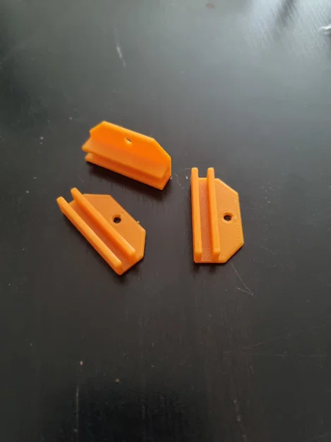 Kẹp cố định tấm Plexiglass cho tủ in 3D IKEA Lack - Image 1