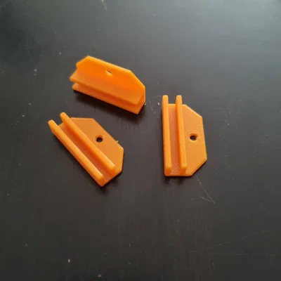 Kẹp cố định tấm Plexiglass cho tủ in 3D IKEA Lack