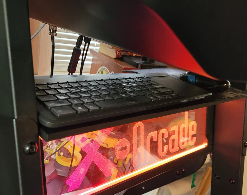 Kệ gắn dưới cho X-Arcade Arcade2TV-XR - Image 1