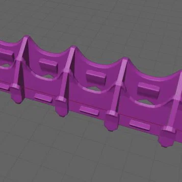 Giá treo tường cho dây đeo đồng hồ Garmin 22mm (Bản V2)