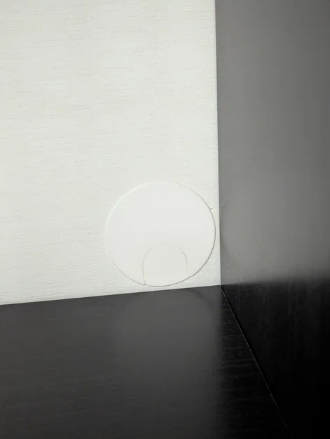 Nắp đậy lỗ đi dây thông minh cho nội thất, kệ sách - Image 1