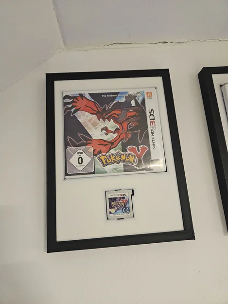 Khung Treo Tường Trưng Bày Hộp Game và Thẻ Nintendo 3DS - Image 1