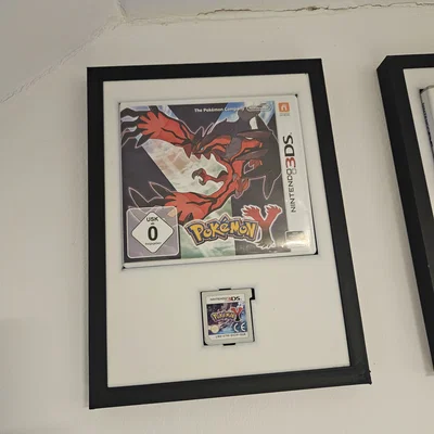 Khung Treo Tường Trưng Bày Hộp Game và Thẻ Nintendo 3DS