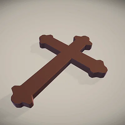 Mô hình 3D Crucifix từ game Roblox Doors - Tỉ lệ 1:1