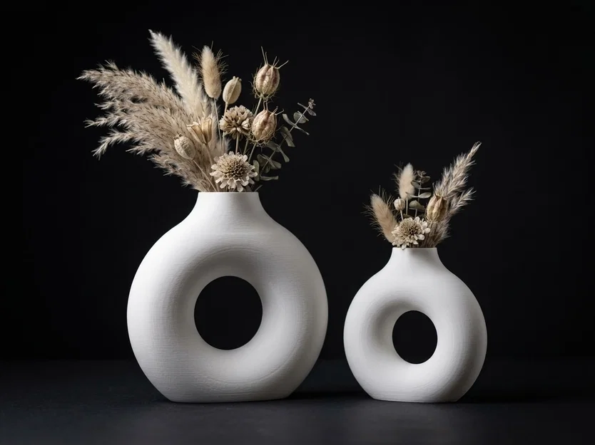 Bình hoa dạng vòng (Ring Vase) độc đáo - Image 1