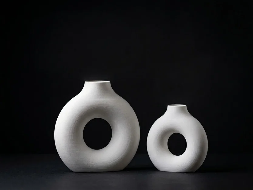 Bình hoa dạng vòng (Ring Vase) độc đáo - Image 2