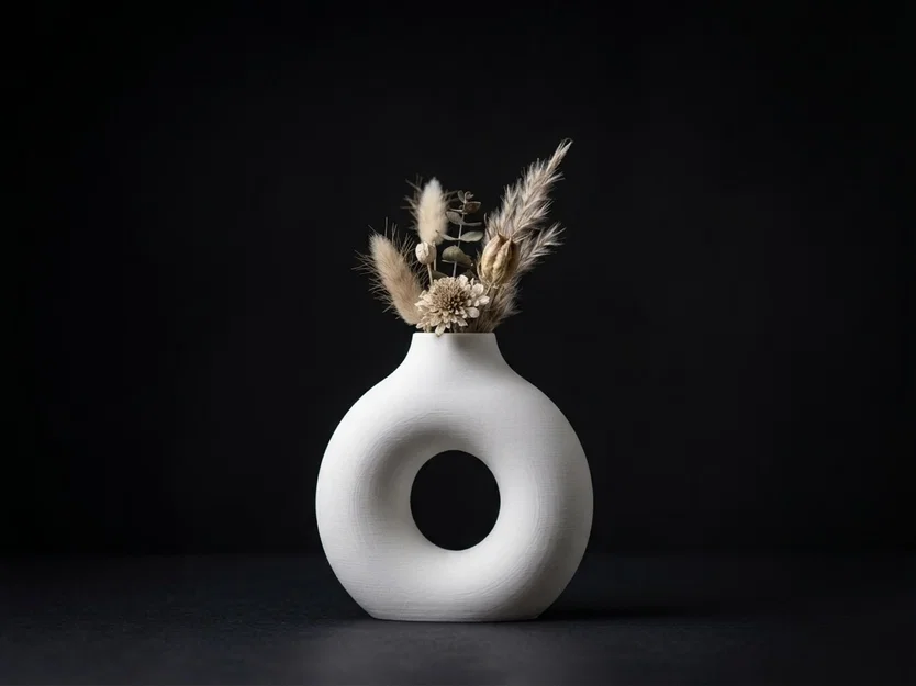 Bình hoa dạng vòng (Ring Vase) độc đáo - Image 4