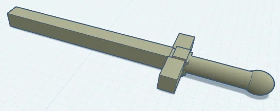 Kiếm đồ chơi phong cách hình khối 3D độc đáo cho bé - Image 2