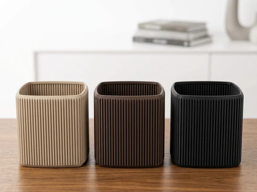 Hộp đa năng để bàn phong cách tối giản - Model in 3D - Image 1