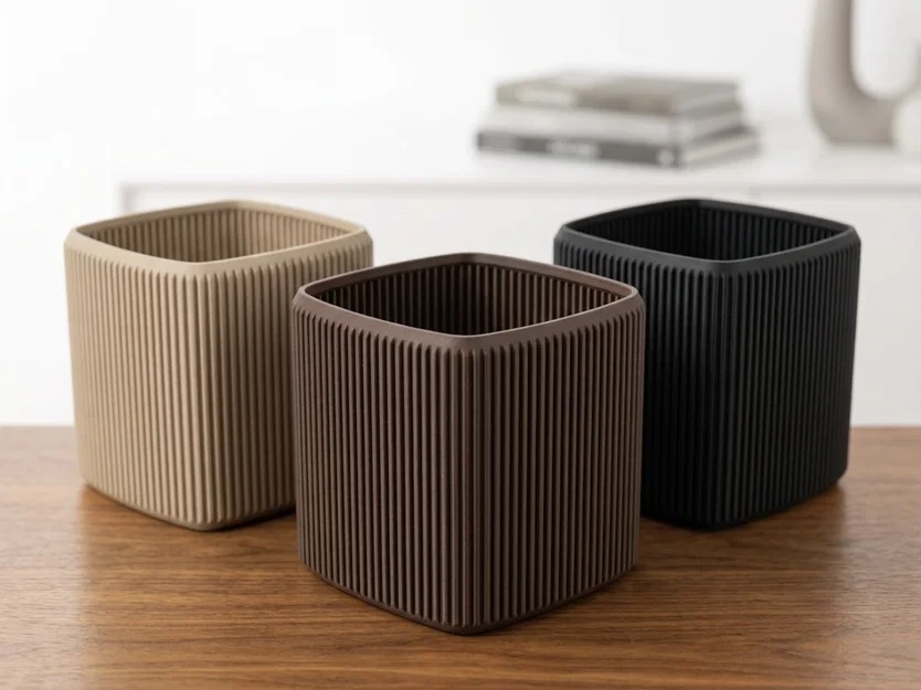 Hộp đa năng để bàn phong cách tối giản - Model in 3D - Image 3