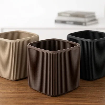 Hộp đa năng để bàn phong cách tối giản - Model in 3D