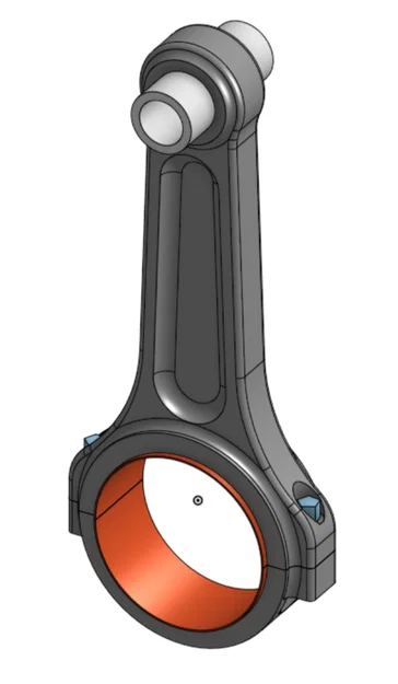 Mô hình thanh truyền Connecting Rod 3D chất lượng cho kỹ thuật - Image 1