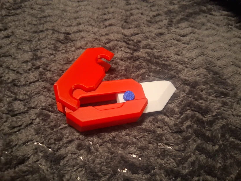 Mô hình đồ chơi Gravity Knife in 3D độc đáo, không cần support - Image 1