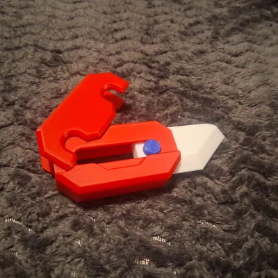 Mô hình đồ chơi Gravity Knife in 3D độc đáo, không cần support