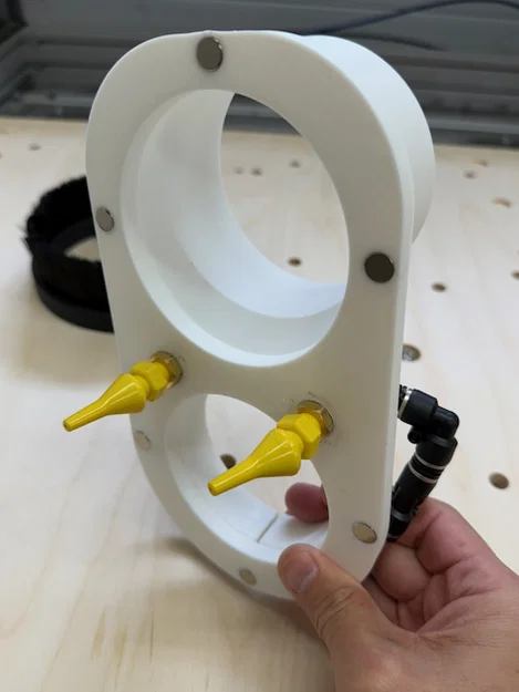 Chụp hút bụi tích hợp Air Assist cho AVID AV40S / AV70S / Spindle 83mm - Image 4