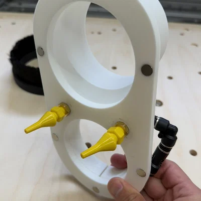 Chụp hút bụi tích hợp Air Assist cho AVID AV40S / AV70S / Spindle 83mm