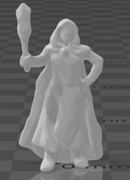 Mô hình 3D Holly The Heroic phong cách Dungeons & Dragons - Image 1