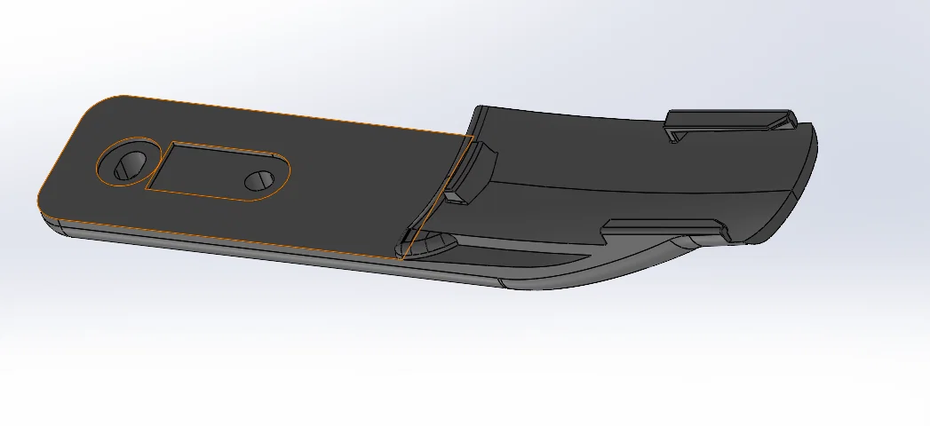 Ngàm gắn Etrex dưới ghi đông xe đạp (Roadbike Handlebar Mount) - Image 3