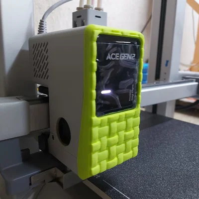 Tấm ốp bảo vệ đầu in nam châm cho Anycubic Kobra X (Tapa cabezal)