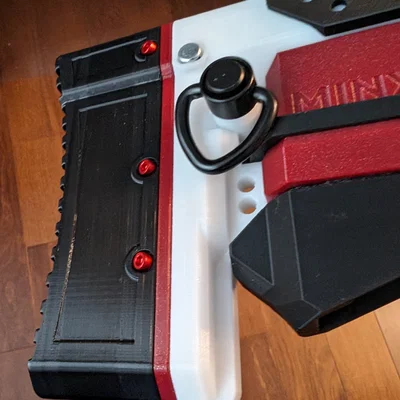 Báng Ergo Lynx/Minx/Lonx 2.1 có khe QD, thiết kế cho TPU