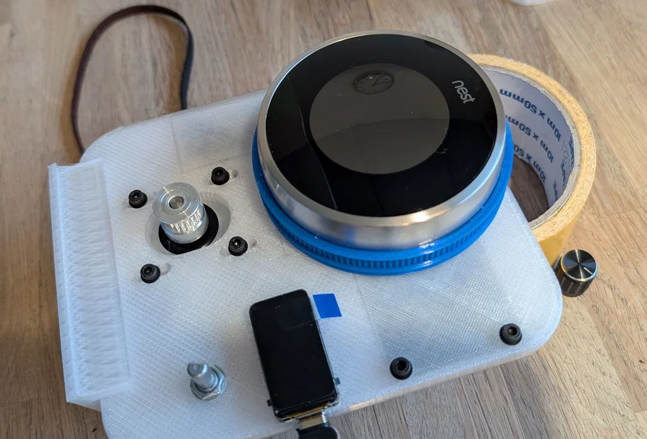 NastyThermostat — Bộ phận in 3D cho bộ điều khiển động cơ bước Nest Gen2 - Image 1