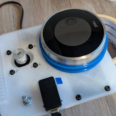 NastyThermostat — Bộ phận in 3D cho bộ điều khiển động cơ bước Nest Gen2