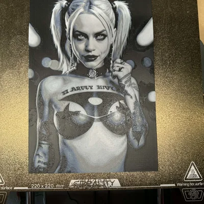 Mô hình Hueforge Harley Quinn phong cách gợi cảm