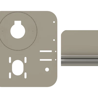 NastyThermostat — Bộ phận in 3D cho bộ điều khiển động cơ bước Nest Gen2