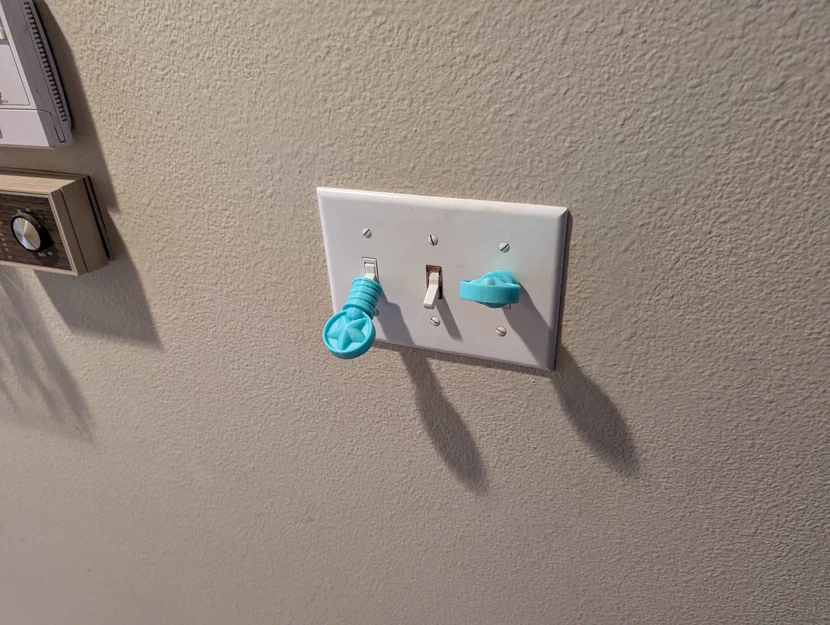 Phụ kiện mở rộng công tắc đèn trang trí (Hình cây gậy phép ngôi sao) - Image 2