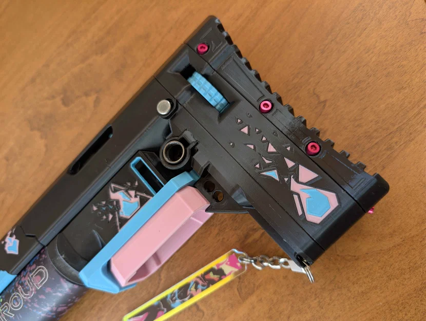 Báng súng Lynx 2.1 TPU Ergo có bánh răng tăng chỉnh nhanh và lỗ gắn QD - Image 1