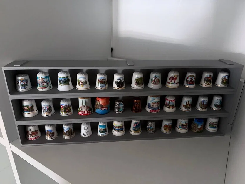 Kệ Đựng Thimble Xếp Chồng (Modular & Fusion360) - Image 1