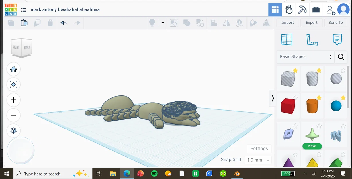 Mô hình kiến Mark Antony - Đồ chơi Fidget 3D độc đáo - Image 3