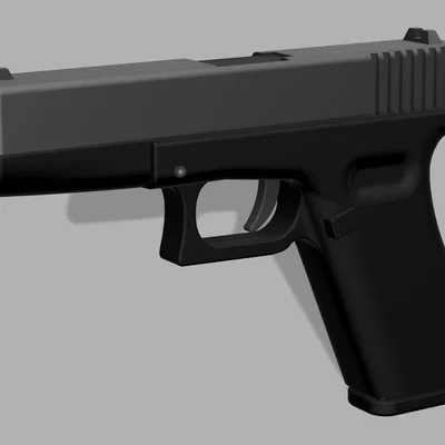 Mô hình súng đạo cụ lấy cảm hứng từ Glock 17 cho quay phim