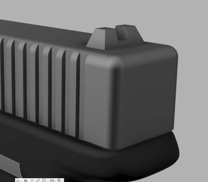 Mô hình súng đạo cụ lấy cảm hứng từ Glock 17 cho quay phim - Image 4