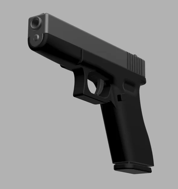 Mô hình súng đạo cụ lấy cảm hứng từ Glock 17 cho quay phim - Image 5