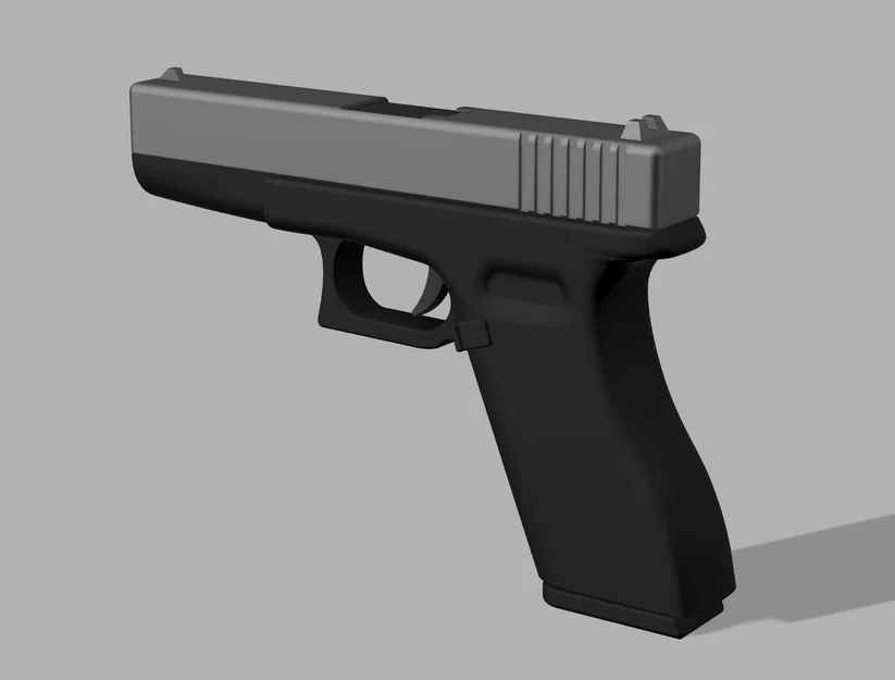 Mô hình súng đạo cụ lấy cảm hứng từ Glock 17 cho quay phim - Image 7