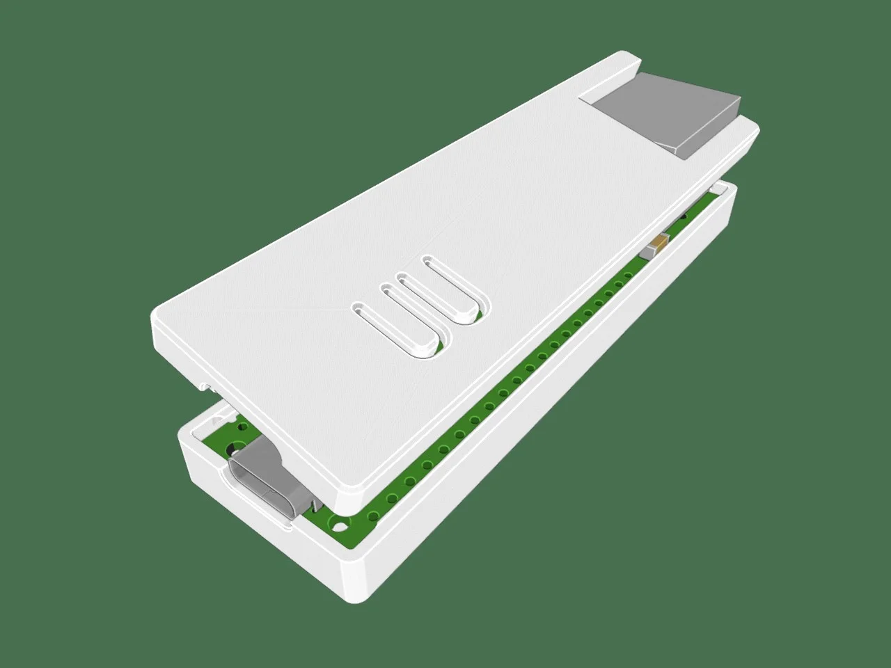 Vỏ hộp cho Wiznet EVB-Pico2 (W6300, W6100, W5500, W5100S) 1